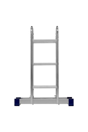 Лестница шарнирная алюминиевая, 4 х 3 ступени, Россия, Сибртех