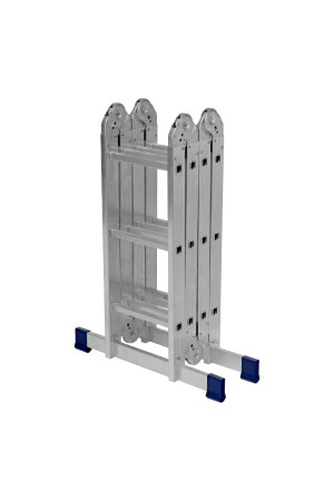Лестница шарнирная алюминиевая, 4 х 3 ступени, Россия, Сибртех