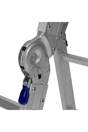 Лестница шарнирная алюминиевая, 4 х 3 ступени, Россия, Сибртех