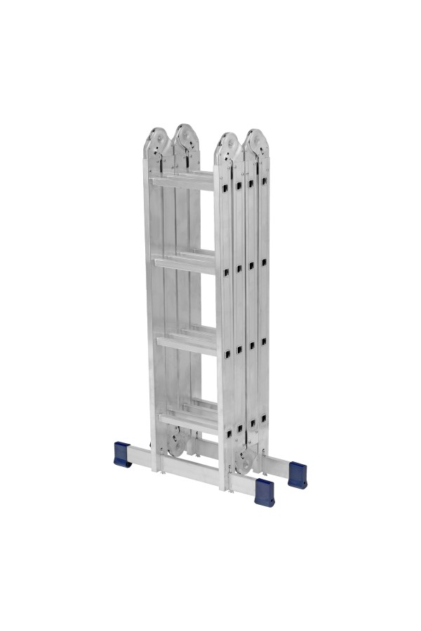 Лестница шарнирная алюминиевая, 4 х 4 ступени, Сибртех
