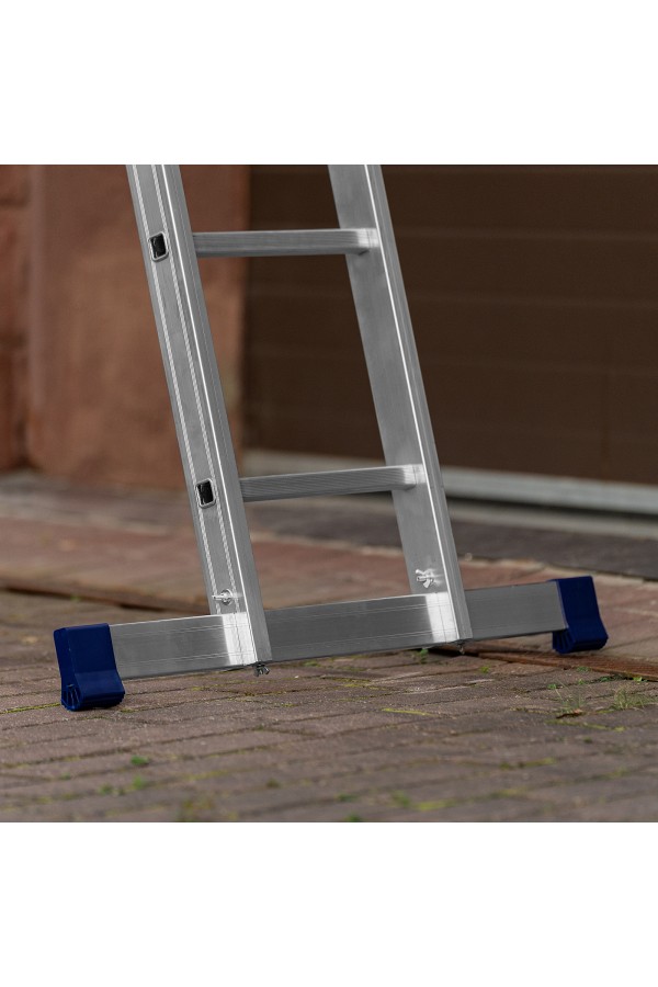 Лестница шарнирная алюминиевая, 4 х 5 ступеней, Сибртех