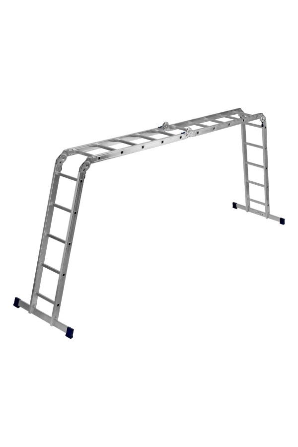 Лестница шарнирная алюминиевая, 4 х 5 ступеней, Сибртех