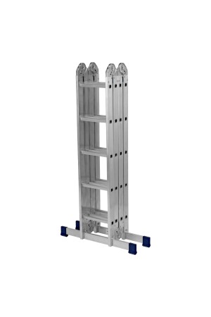 Лестница шарнирная алюминиевая, 4 х 5 ступеней, Россия, Сибртех