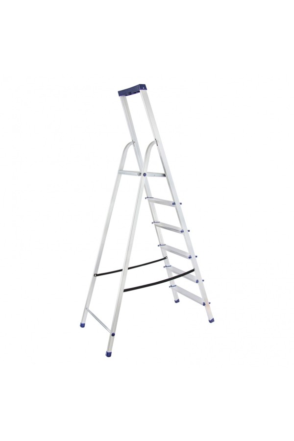 Стремянка алюминиевая с органайзером " Универсал", 6 ступеней, Сибртех