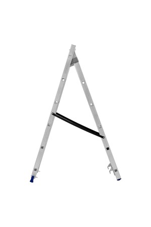 Лестница, 2 х 6 ступеней, алюминиевая, двухсекционная, Россия, Сибртех