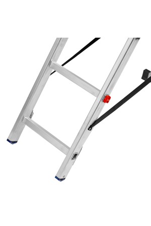 Лестница, 2 х 6 ступеней, алюминиевая, двухсекционная, Россия, Сибртех