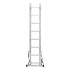 Лестница, 2 х 8 ступеней, алюминиевая, двухсекционная, Россия, Сибртех