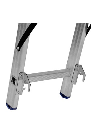 Лестница, 2 х 10 ступеней, алюминиевая, двухсекционная, Россия, Сибртех