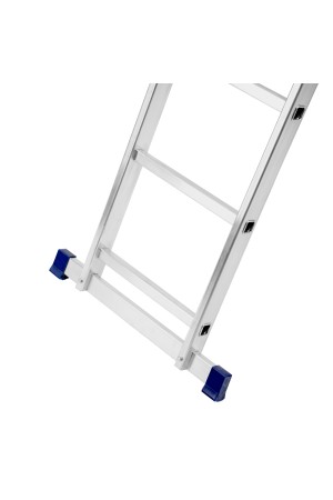 Лестница, 2 х 11 ступеней, алюминиевая, двухсекционная, Россия, Сибртех