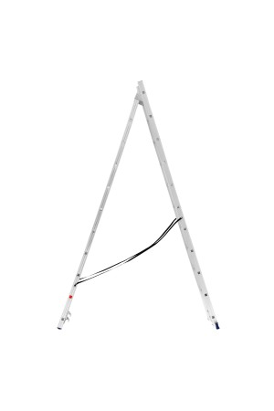 Лестница, 2 х 11 ступеней, алюминиевая, двухсекционная, Россия, Сибртех