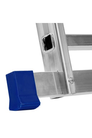 Лестница, 2 х 12 ступеней, алюминиевая, двухсекционная, Россия, Сибртех