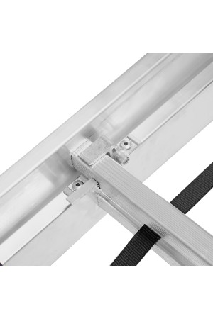 Лестница, 2 х 14 ступеней, алюминиевая, двухсекционная, Россия, Сибртех