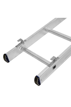 Лестница, 2 х 14 ступеней, алюминиевая, двухсекционная, Россия, Сибртех