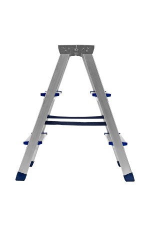 Стремянка двусторонняя 3 ступени, алюминиевая, Россия, Сибртех