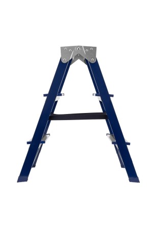 Стремянка двусторонняя 3 ступени, стальная, Россия, Сибртех