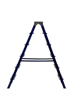 Стремянка двусторонняя 6 ступеней, стальная, Россия, Сибртех