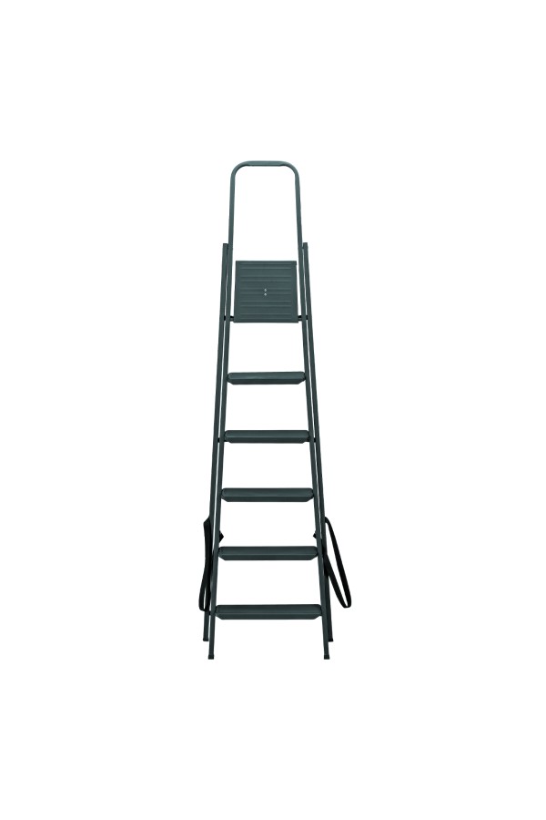 Стремянка 6 ступеней, компактная, стальная Сибртех