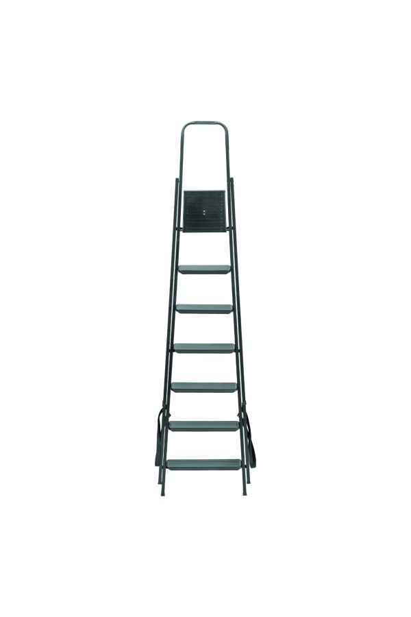 Стремянка 7 ступеней, компактная, стальная Сибртех
