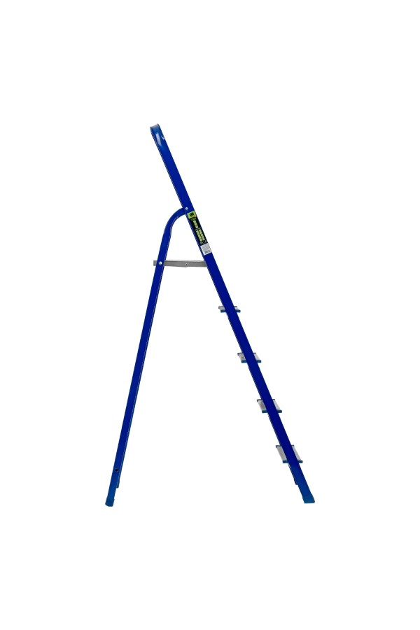 Стремянка, 5 ступеней, стальной профиль, алюминиевые ступени Сибртех