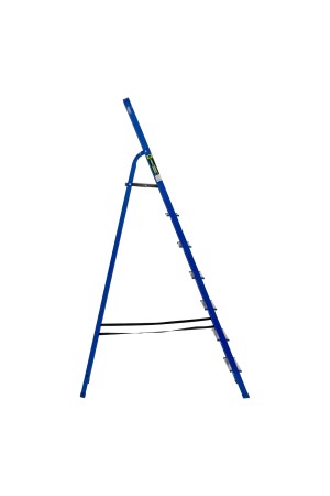 Стремянка, 7 ступеней, стальной профиль, алюминиевые ступени Россия Сибртех