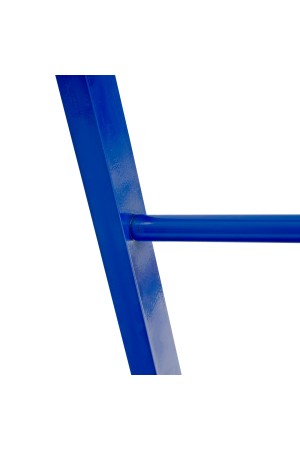 Стремянка, 9 ступеней, стальной профиль, алюминиевые ступени Россия Сибртех