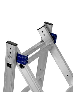 Алюминиевая лестница помост 3 В 1 (арт. в серт.: 1415206) Россия