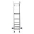 Алюминиевая лестница помост 3 В 1 (арт. в серт.: 1415206) Россия