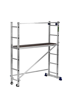 Алюминиевая лестница помост 3 В 1 (арт. в серт.: 1415206) Россия