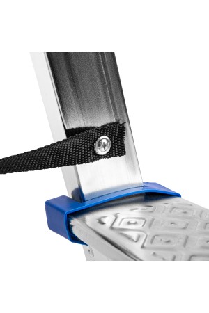 Стремянка двухсторонняя 4 ступени, сталь профиль, стальные ступени, Россия Сибртех