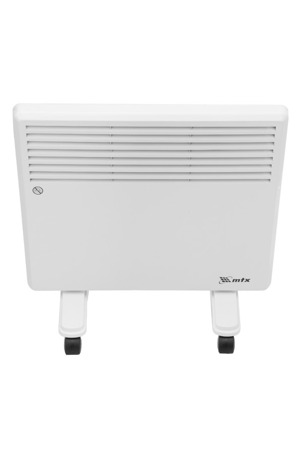 Конвектор электрический CH-1000, 1000 Вт, X-образный нагреватель, термостат, колеса  MTX