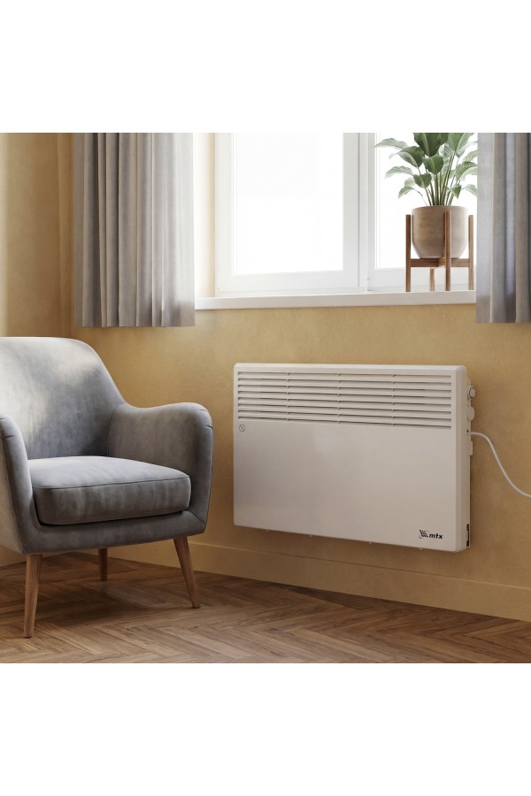 Конвектор электрический CH-1500, 1500 Вт, X-образный нагреватель, термостат, колеса  MTX