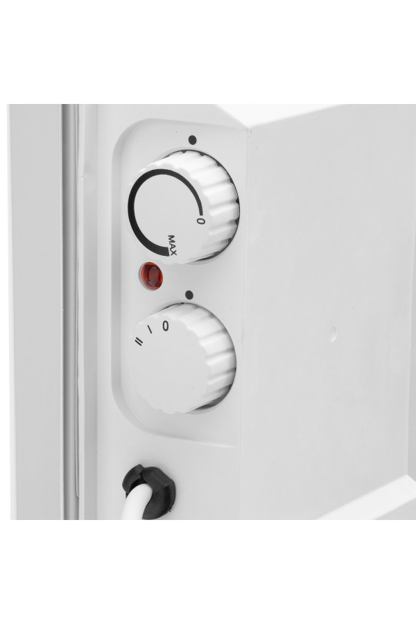 Конвектор электрический CH-1500, 1500 Вт, X-образный нагреватель, термостат, колеса  MTX