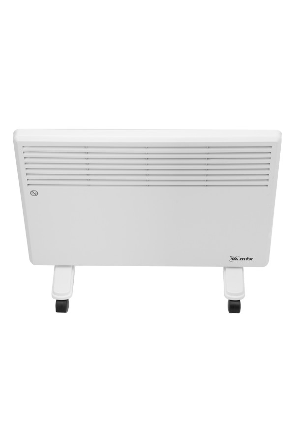 Конвектор электрический CH-1500, 1500 Вт, X-образный нагреватель, термостат, колеса  MTX