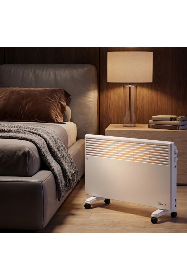 Конвектор электрический CH-2000, 2000 Вт, X-образный нагреватель, термостат, колеса  MTX