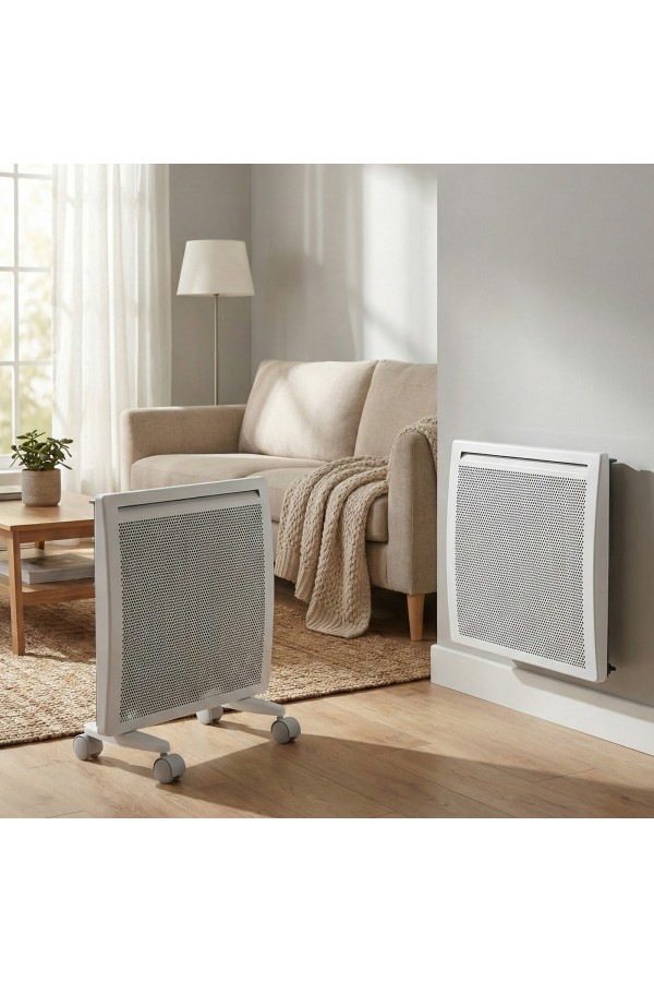 Конвектор гибридный электрический HybridX-1000, ИК нагреватель, цифровой термостат Denzel