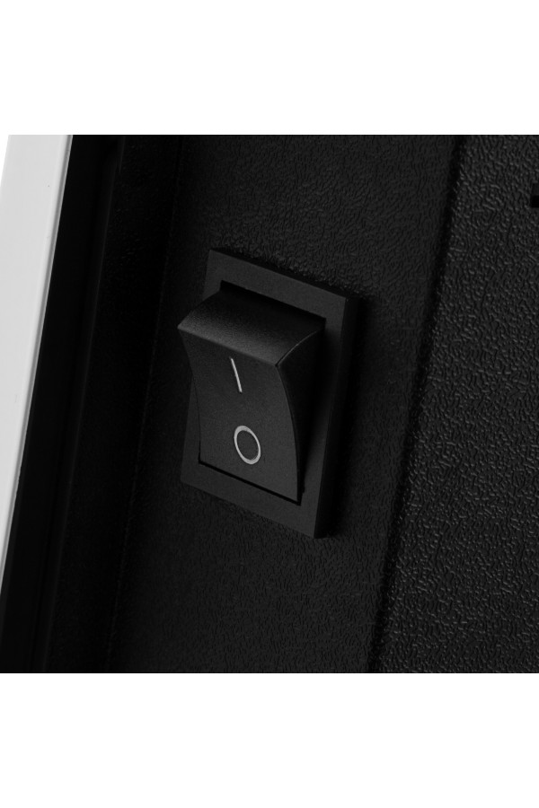 Конвектор гибридный электрический HybridX-1000, ИК нагреватель, цифровой термостат Denzel