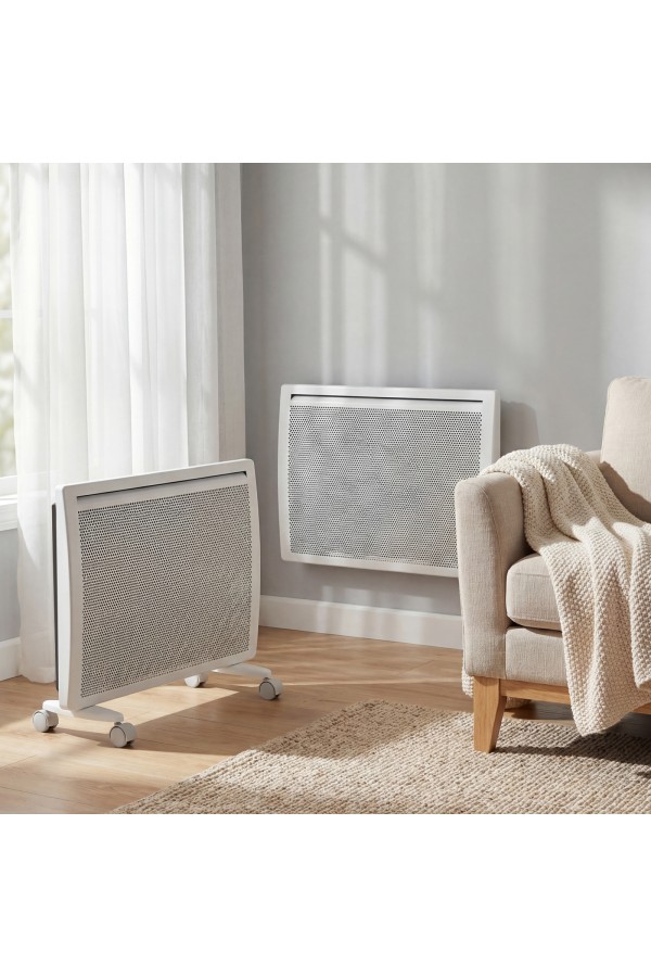 Конвектор гибридный электрический HybridX-1500, ИК нагреватель, цифровой термостат Denzel