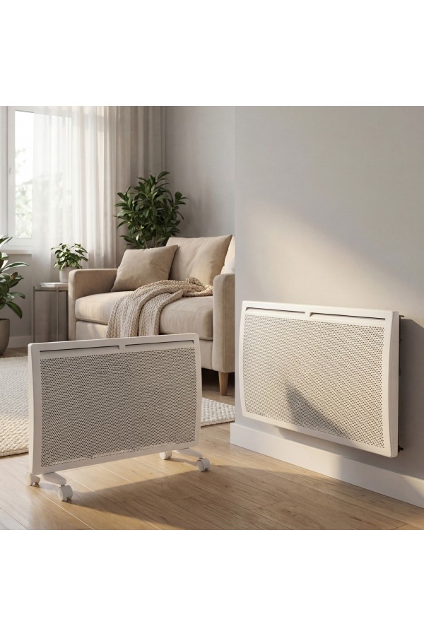 Конвектор гибридный электрический HybridX-2000, ИК нагреватель, цифровой термостат Denzel