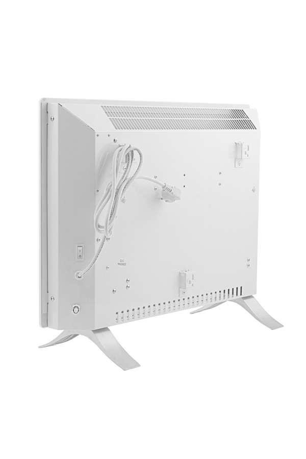 Конвектор электрический OptiPrime-1500, Wi-Fi, тачскрин, цифровой термостат, 1500 Вт Denzel