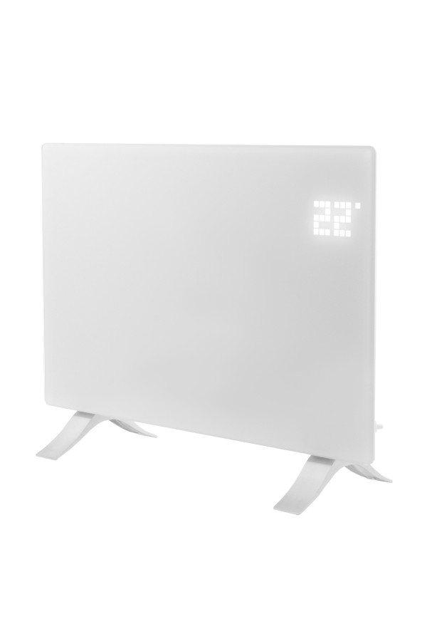 Конвектор электрический OptiPrime-1500, Wi-Fi, тачскрин, цифровой термостат, 1500 Вт Denzel