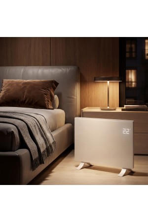 Конвектор электрический OptiPrime-1500, Wi-Fi, тачскрин, цифровой термостат, 1500 Вт// Denzel