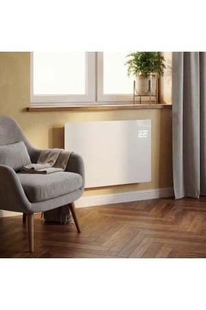 Конвектор электрический OptiPrime-1500, Wi-Fi, тачскрин, цифровой термостат, 1500 Вт// Denzel