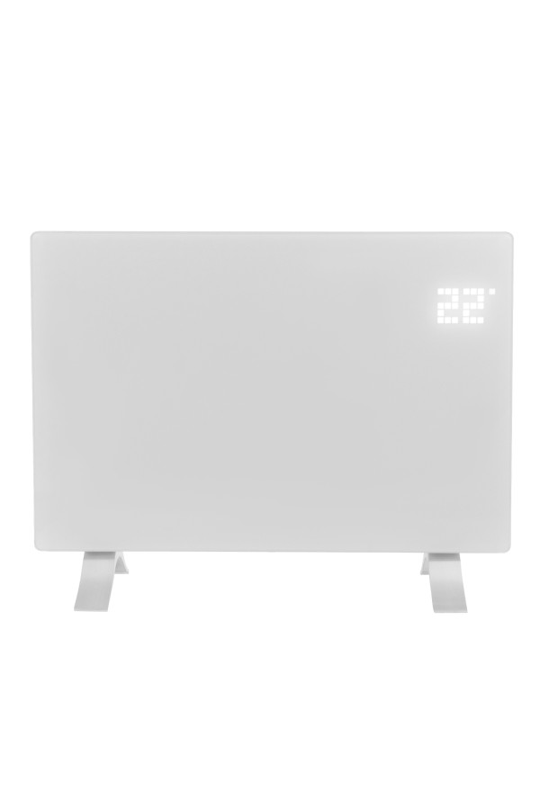 Конвектор электрический OptiPrime-1500, Wi-Fi, тачскрин, цифровой термостат, 1500 Вт Denzel