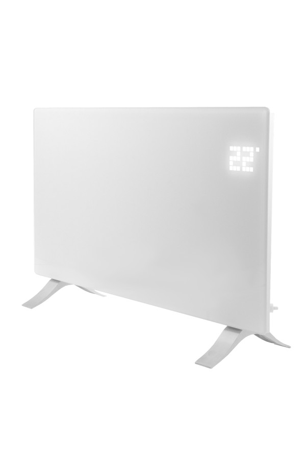 Конвектор электрический OptiPrime-2000, Wi-Fi, тачскрин, цифровой термостат, 2000 Вт Denzel