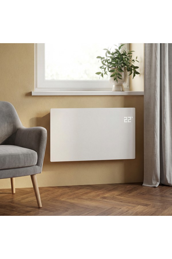 Конвектор электрический OptiPrime-2000, Wi-Fi, тачскрин, цифровой термостат, 2000 Вт Denzel