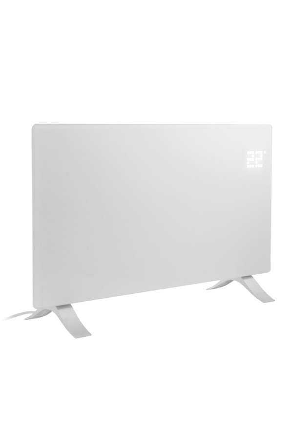 Конвектор электрический OptiPrime-2000, Wi-Fi, тачскрин, цифровой термостат, 2000 Вт Denzel