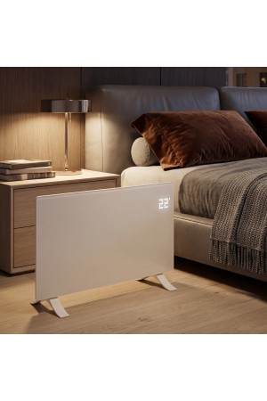 Конвектор электрический OptiPrime-2000, Wi-Fi, тачскрин, цифровой термостат, 2000 Вт// Denzel