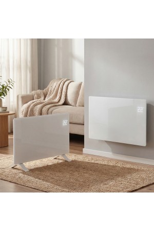 Конвектор электрический OptiPrime-2000, Wi-Fi, тачскрин, цифровой термостат, 2000 Вт// Denzel