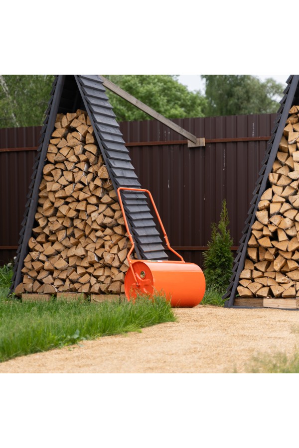 Каток газонный 70л, ручной, наливной, пробка-болт Сибртех