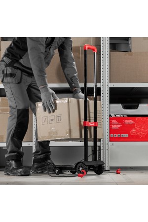 Тележка хозяйственная, складная, 4 колесная, грузоподъемность 40 кг Matrix